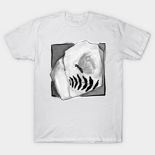 Old Moth T-Shirt by radiochio